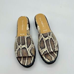 Ron White x Vibram Carley Python Leather Slides